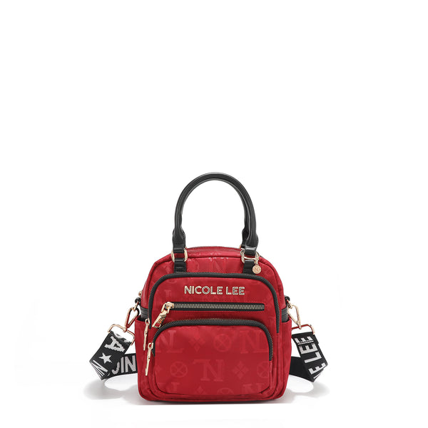 Margot multiusous satchel bag (red)