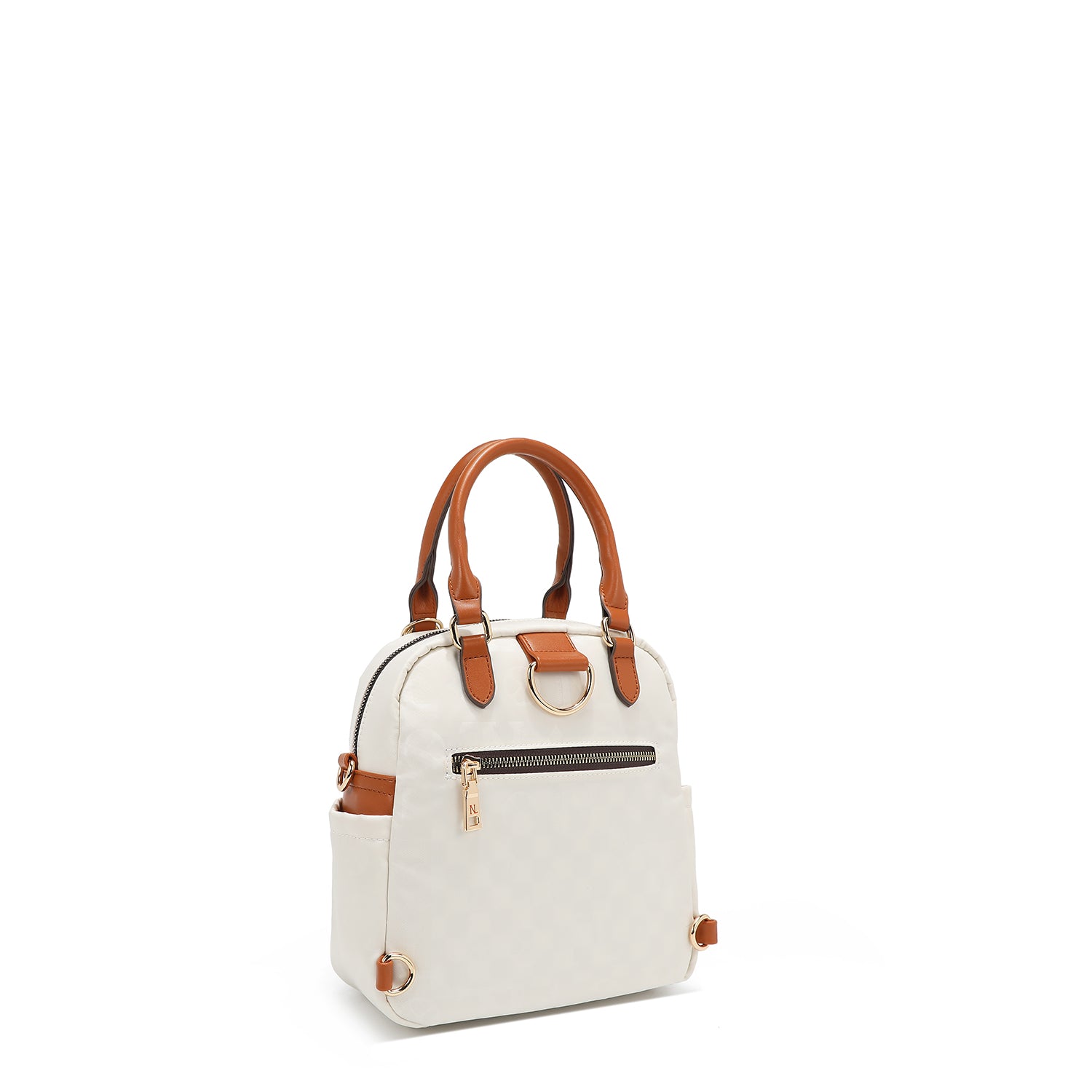 BOLSO TIPO SATCHEL MULTIUSOS MARGOT (BLANCO)