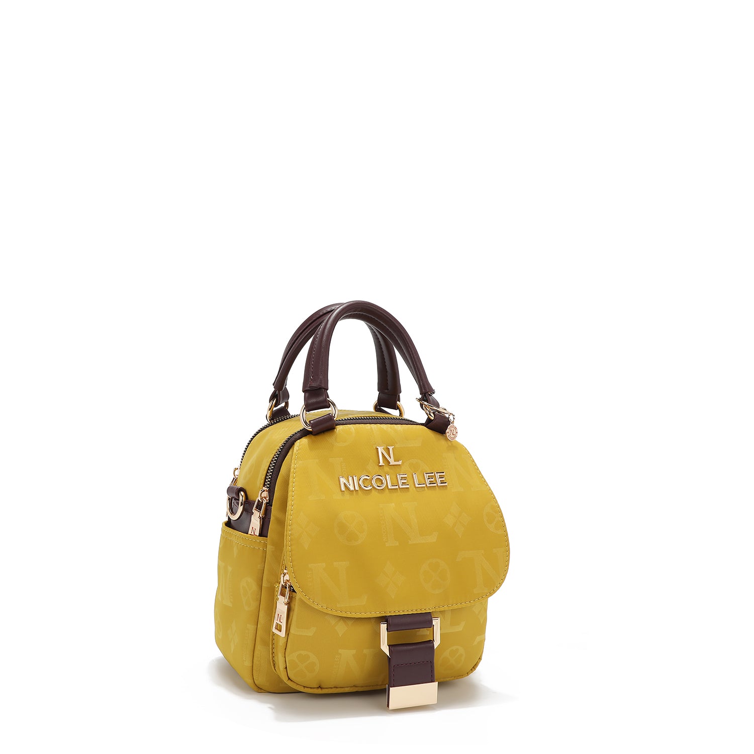 BOLSO TIPO DOME MULTIUSOS MARGOT (AMARILLO)