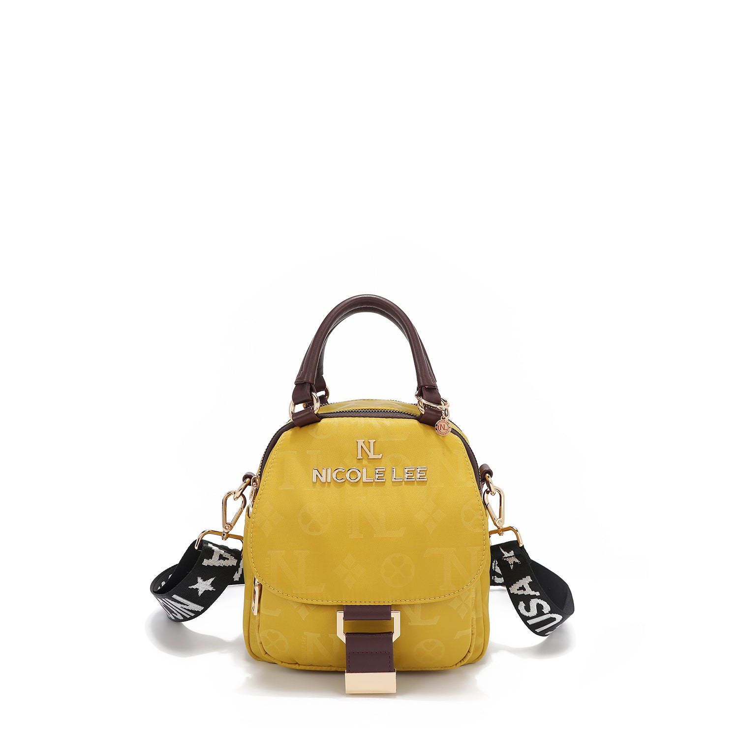 BOLSO TIPO DOME MULTIUSOS MARGOT (AMARILLO)