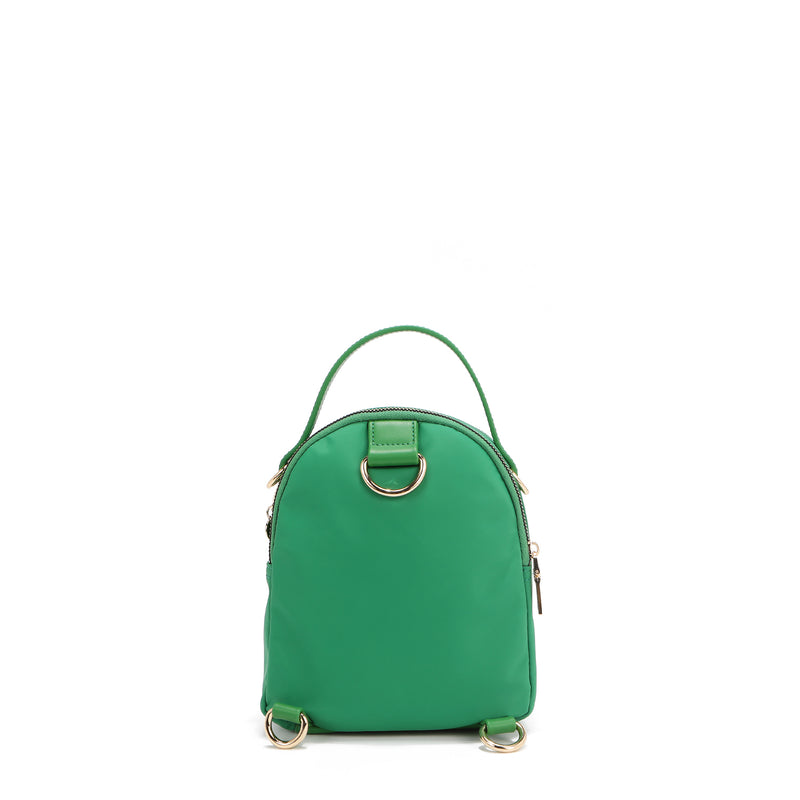 Multipurpose bag with colored patches (green)