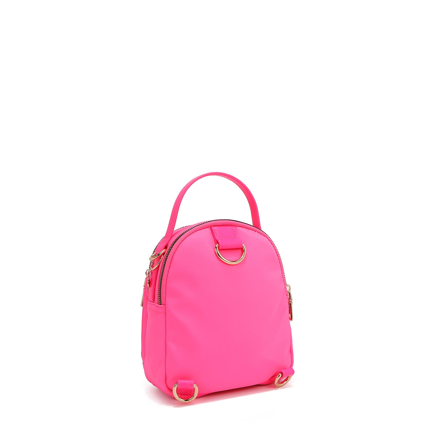 BOLSO MULTIUSOS CON PARCHES DE COLORES (ROSA)