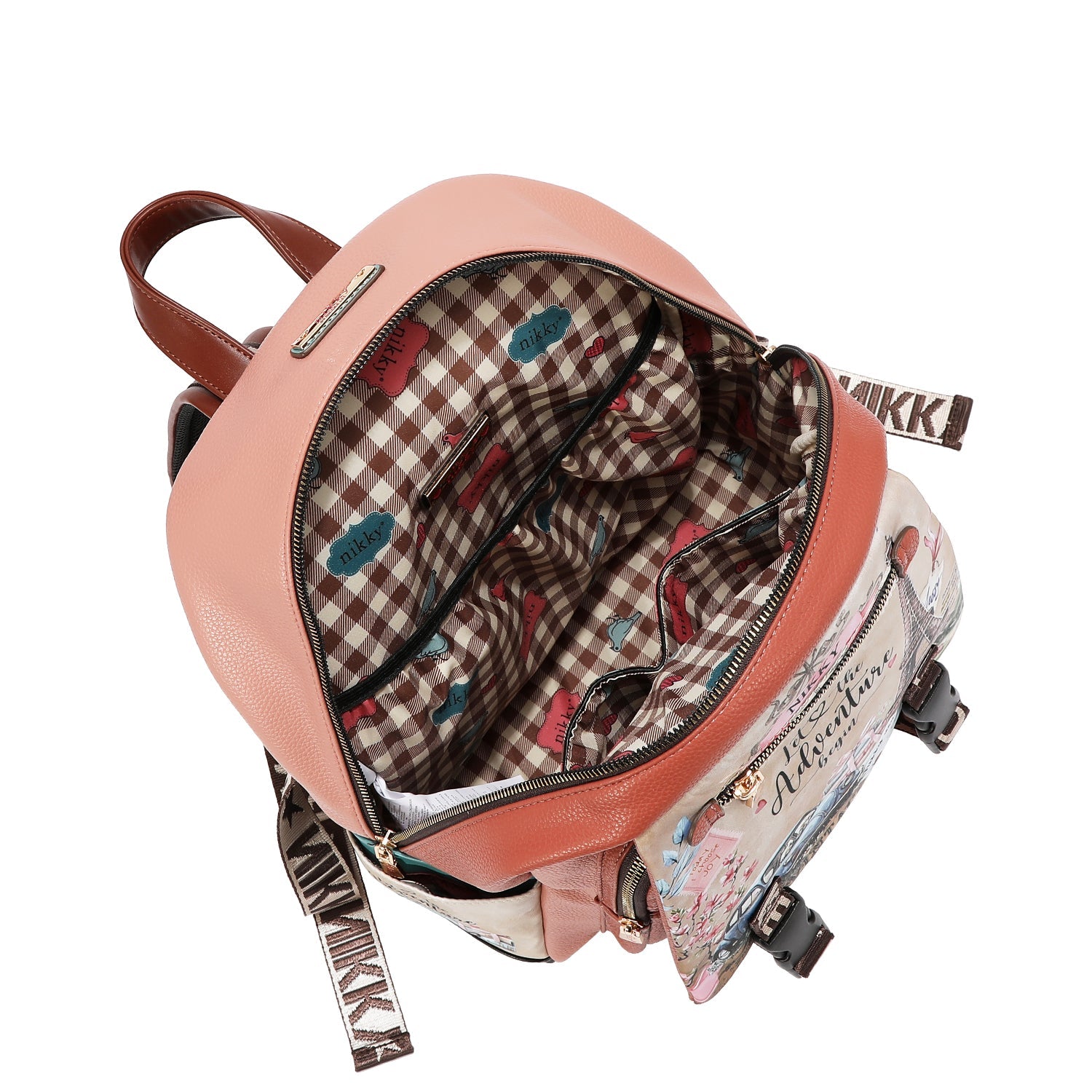 MOCHILA CON SOLAPA STEP BY STEP (CHASING DREAMS)