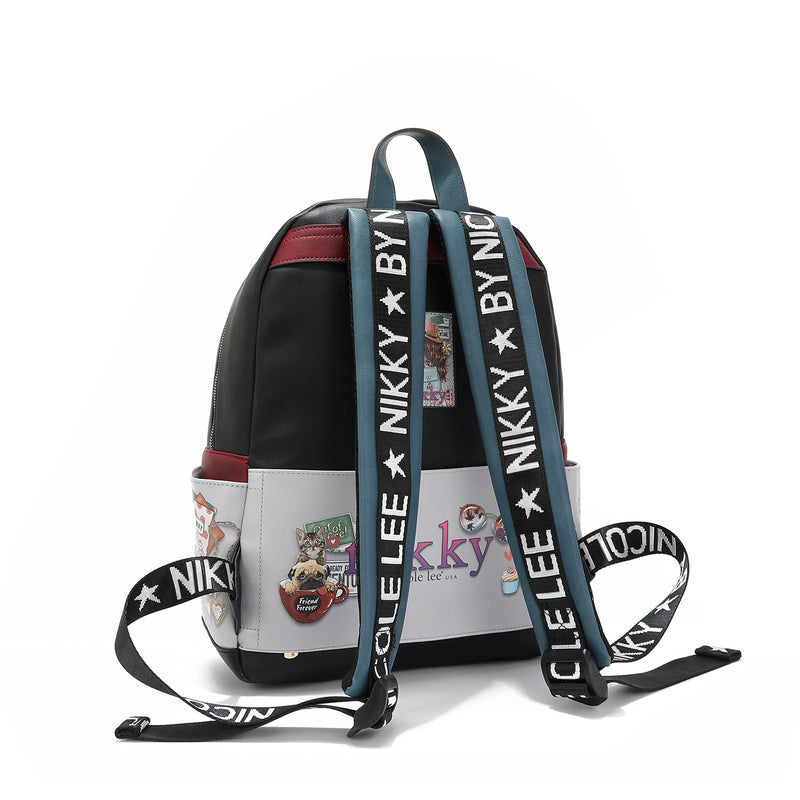 LARGE BACKPACK WITH FLAP <tc><tc><tc>Nikky</tc> World</tc></tc>