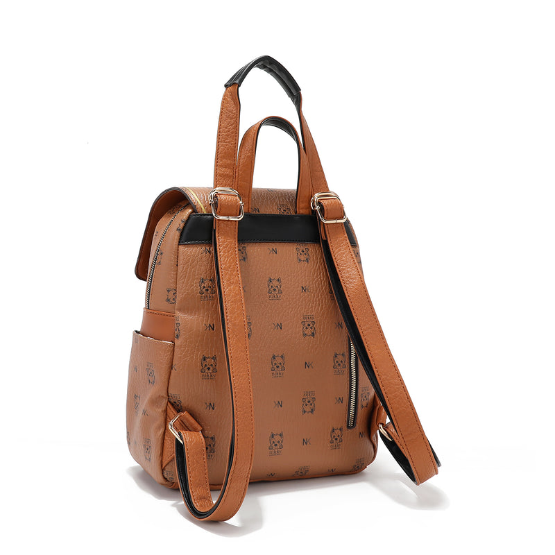 BACKPACK (<tc><tc><tc>Nikky</tc> Finds Meow</tc></tc>) BROWN