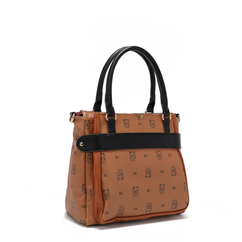 SATCHEL (<tc><tc><tc>Nikky</tc> Finds Meow</tc></tc>) BROWN