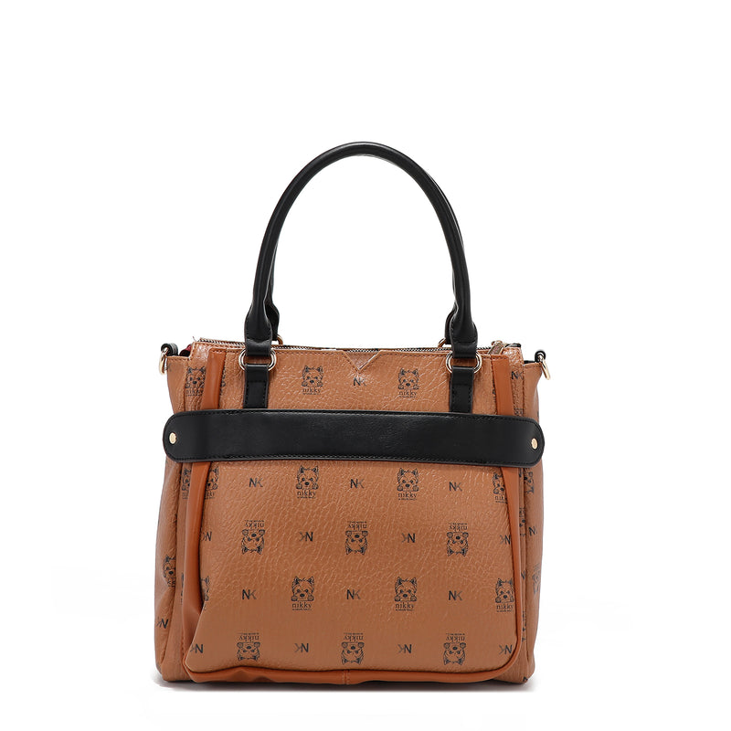 SATCHEL (<tc><tc><tc>Nikky</tc> Finds Meow</tc></tc>) BROWN