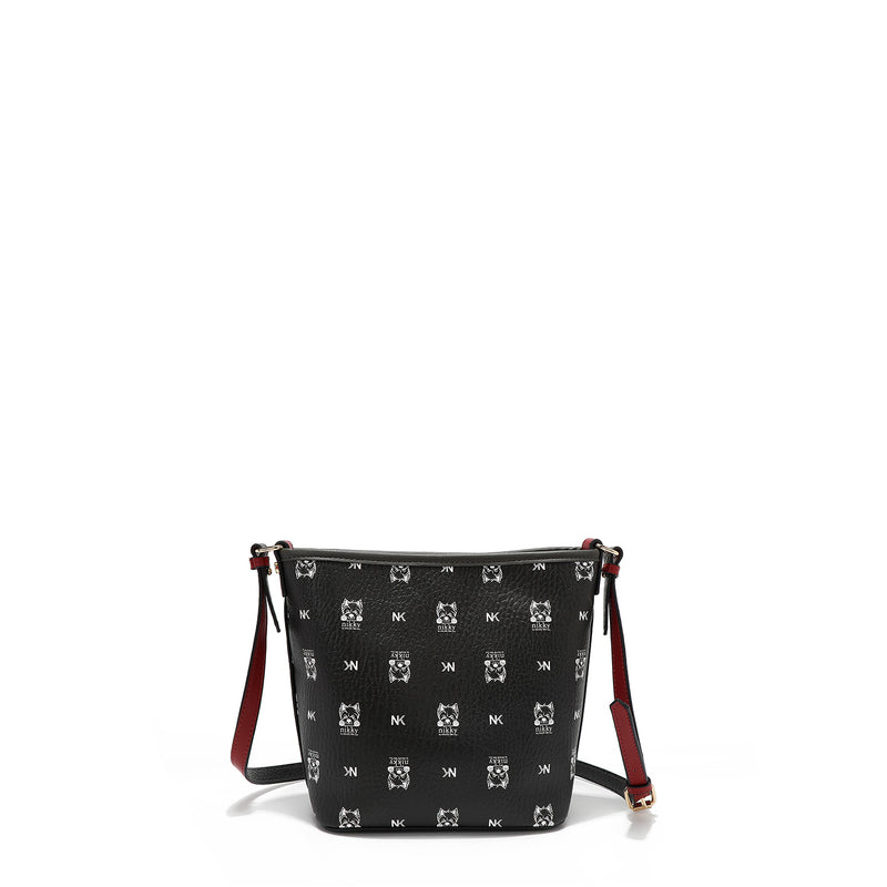 CROSSBODY BAG (<tc><tc><tc>Nikky</tc> Finds Meow</tc></tc>) BLACK