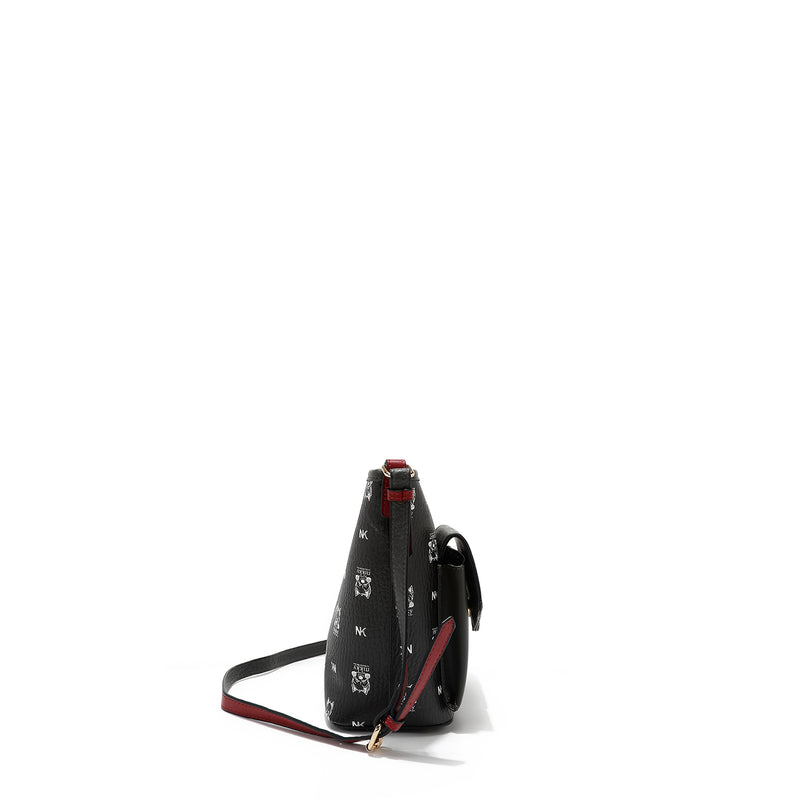 CROSSBODY BAG (<tc><tc><tc>Nikky</tc> Finds Meow</tc></tc>) BLACK