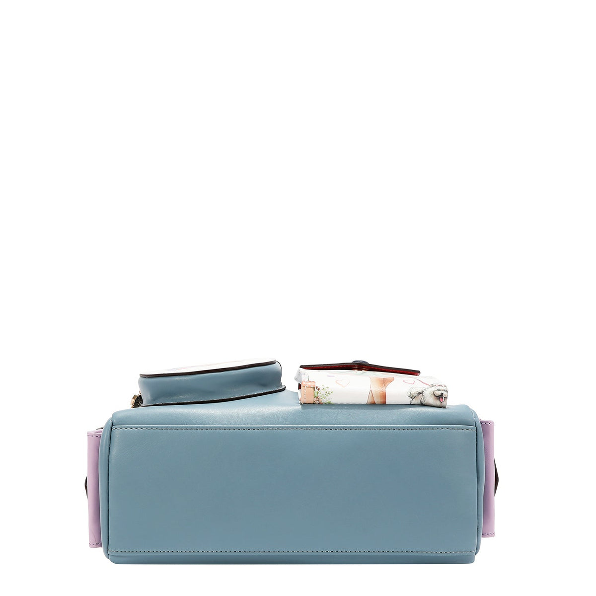 BOLSO BANDOLERA MULTIBOLSILLOS (GLAMOROUS WALK-BLANCO)