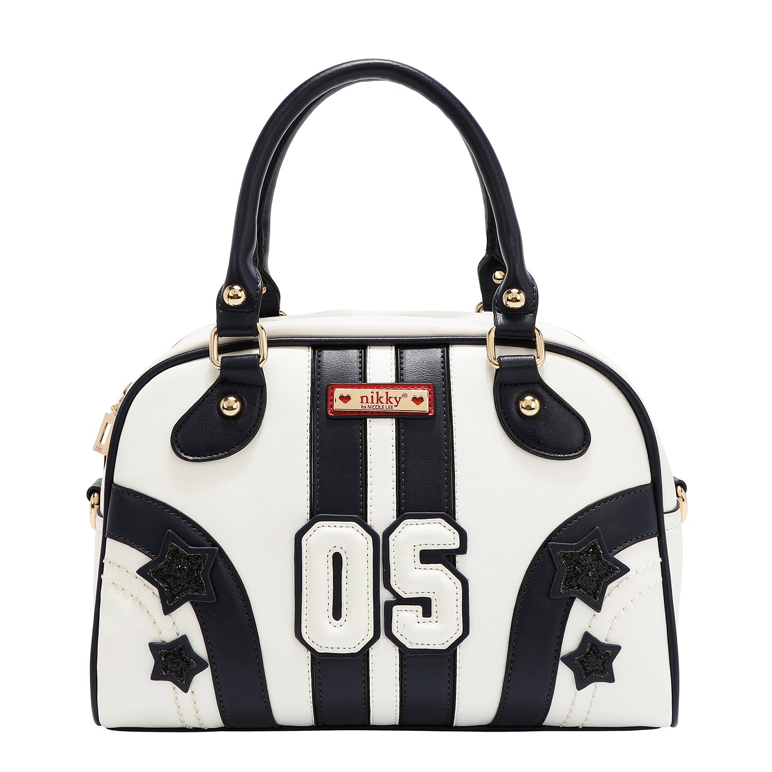 BOLSO DOMO VARSITY (BLANCO)