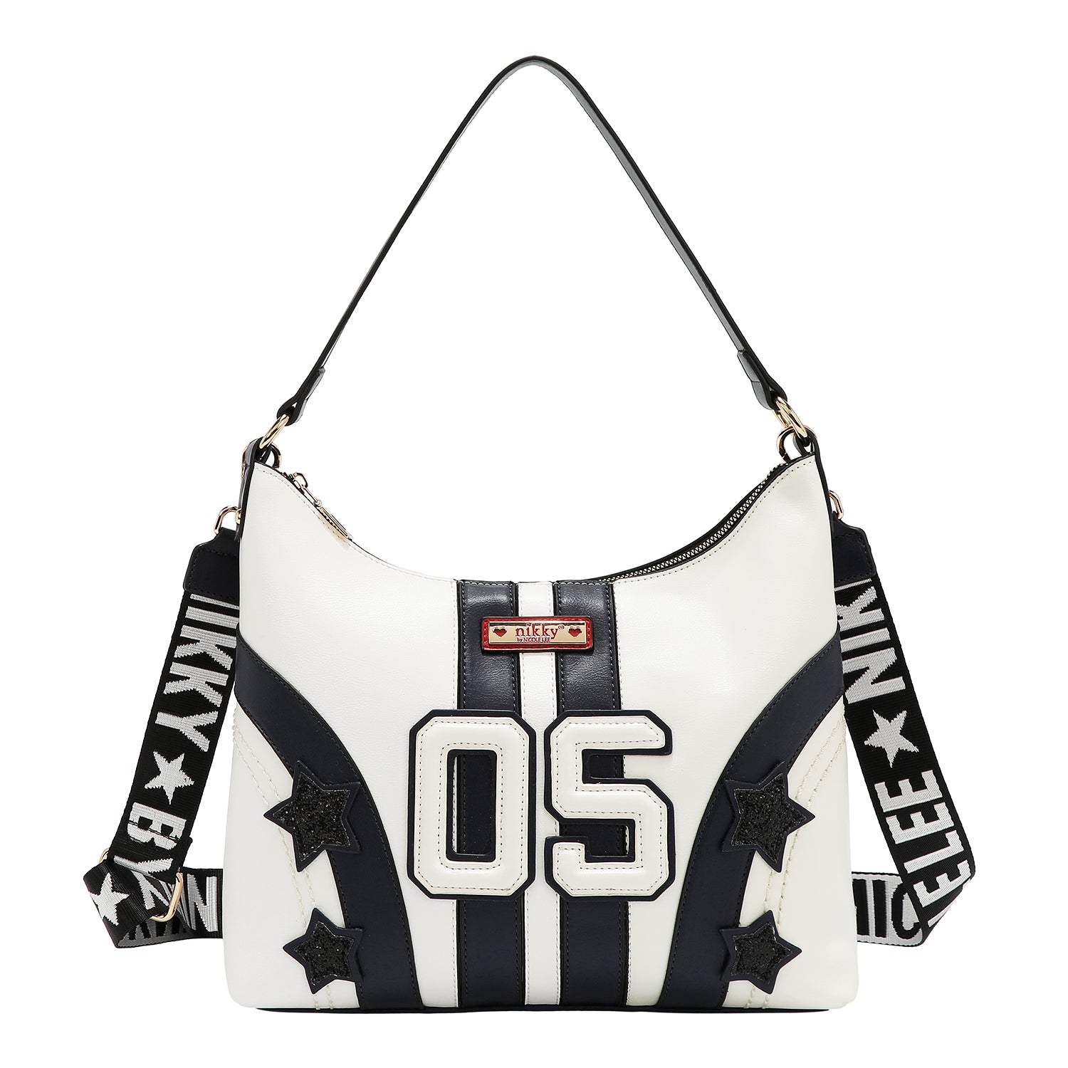 BOLSO TOTE VARSITY (BLANCO)