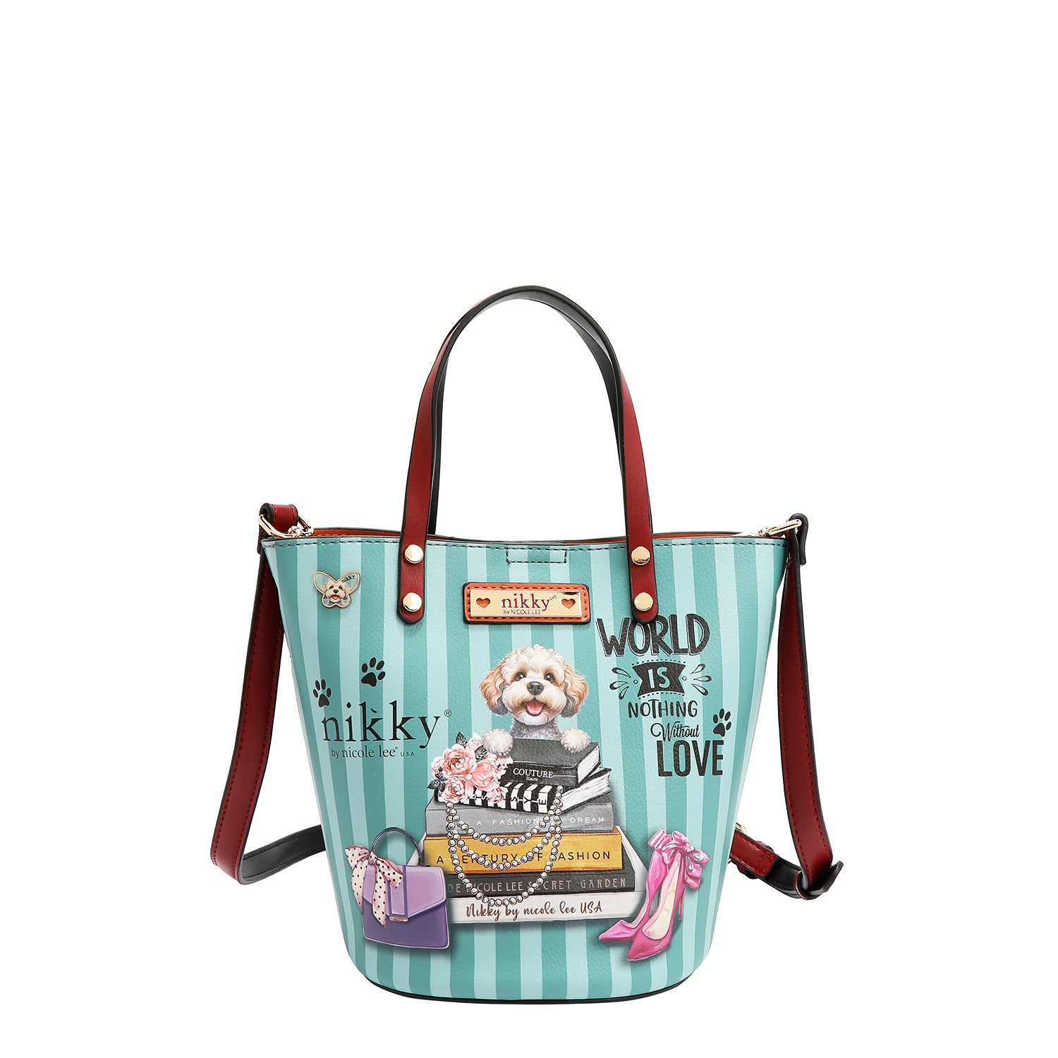 BOLSO BUCKET EN 2 PIEZAS (MEANT TO LOVE YOU)