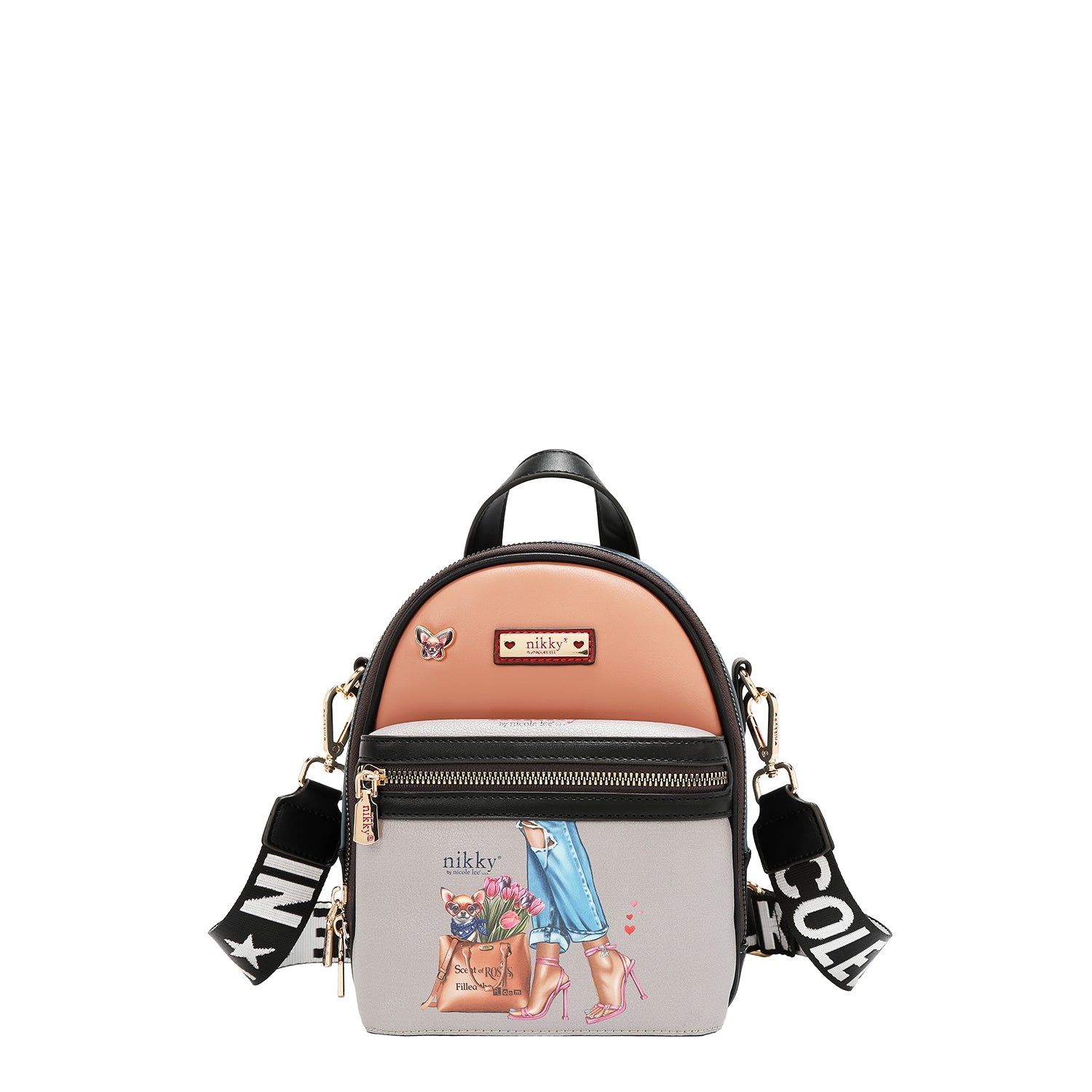 BOLSO DE HOMBRO / MOCHILA CONVERTIBLE (ESSENCE OF YOU)