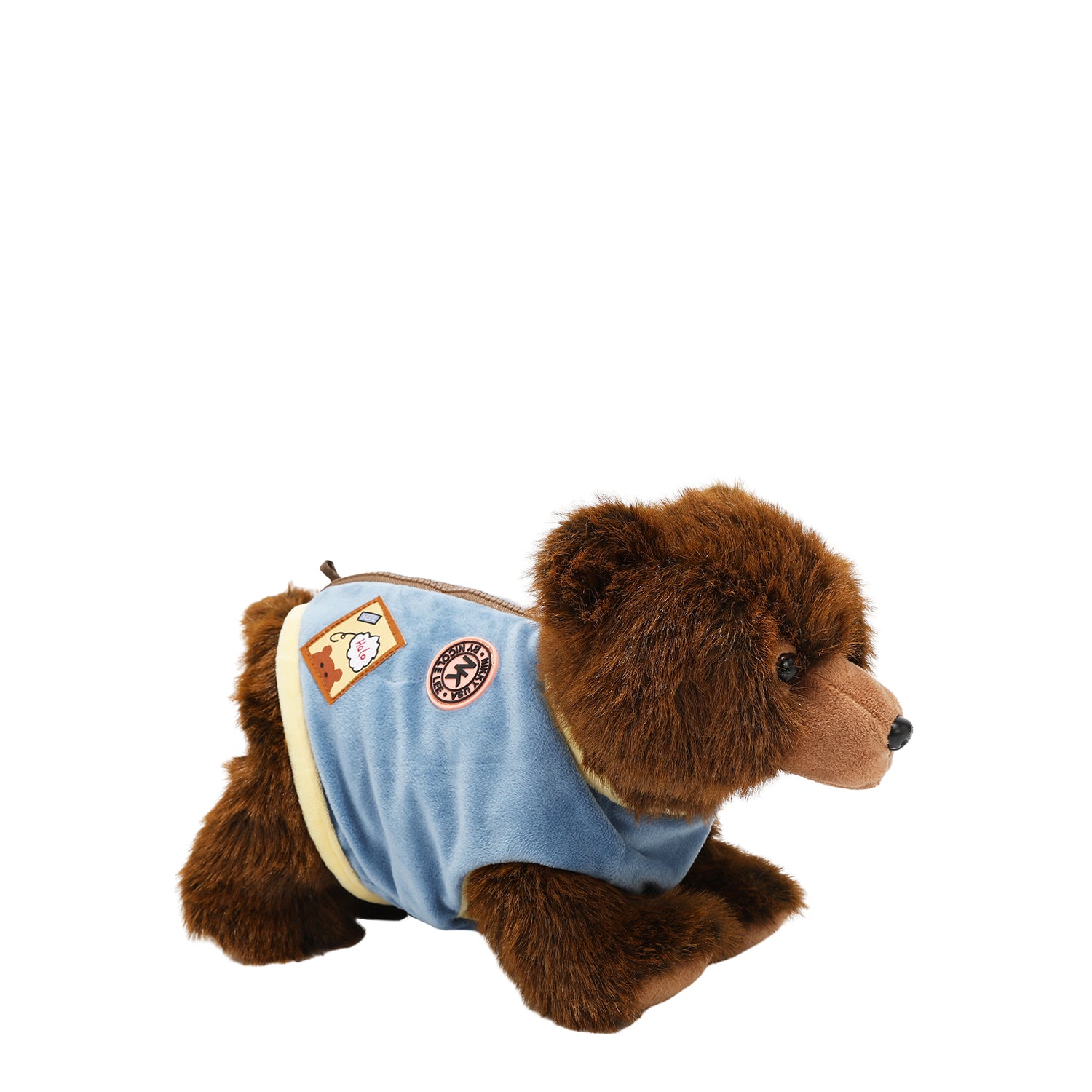 BANDOLERA CRUZADA (OSO MARRON)