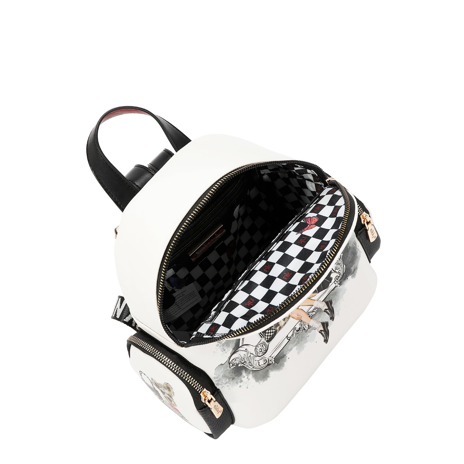 BACKPACK WITH MULTIPLE COMPARTMENTS (<tc>ANGEL FROM ABOVE</tc>)