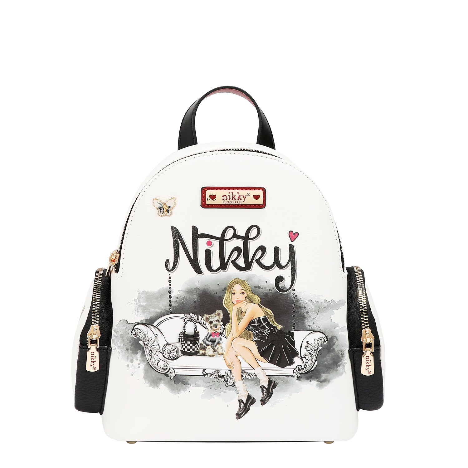 BACKPACK WITH MULTIPLE COMPARTMENTS (<tc>ANGEL FROM ABOVE</tc>)