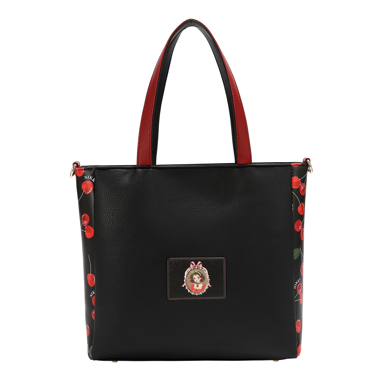 SAC À MAIN NK13115 (<tc>CHERRY LIPS</tc>-NOIR)
