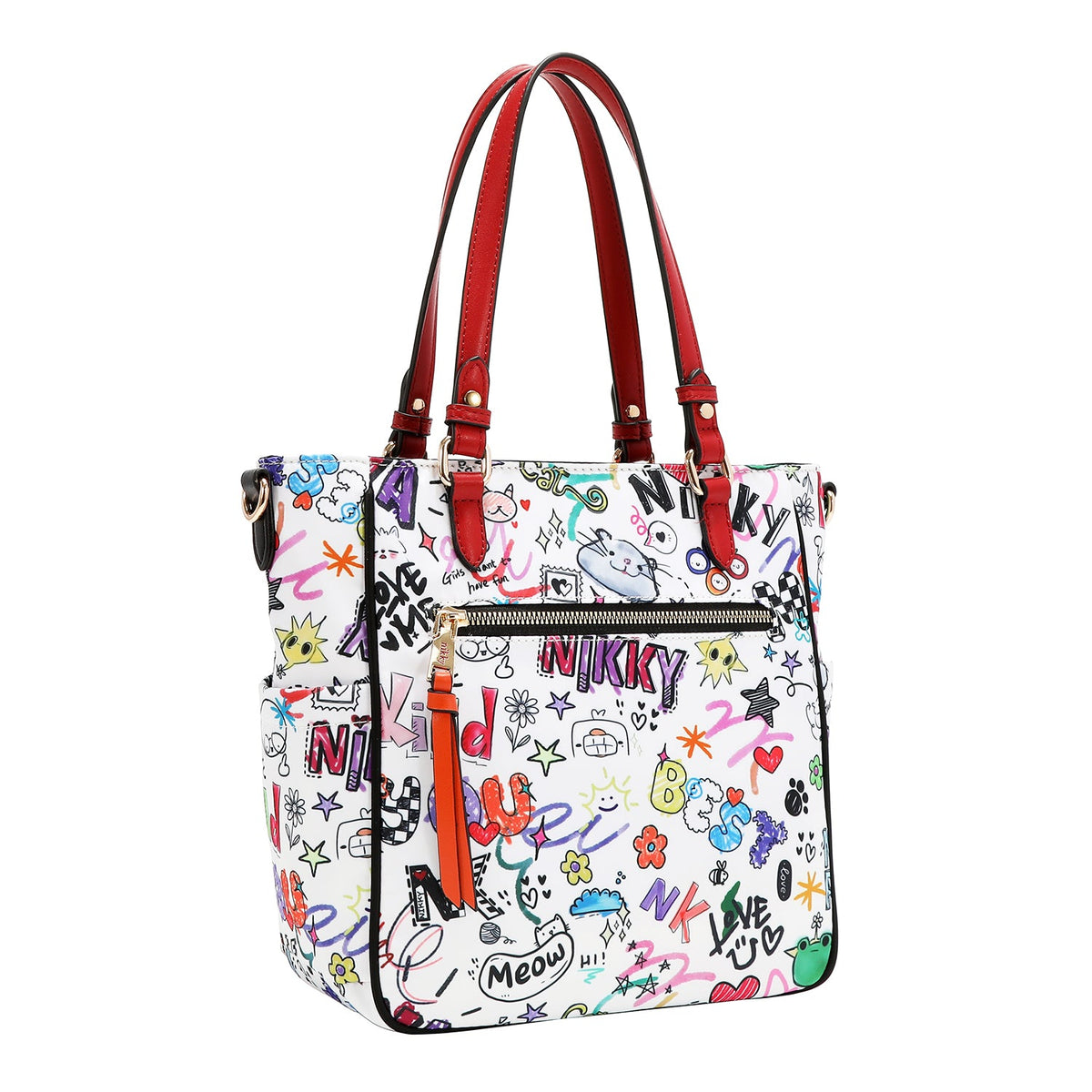 BOLSO TOTE (JUST FOR FUN - BLANCO)