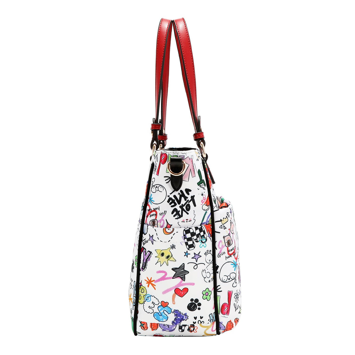 BOLSO TOTE (JUST FOR FUN - BLANCO)