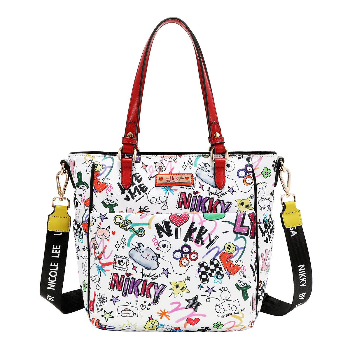 BOLSO TOTE (JUST FOR FUN - BLANCO)