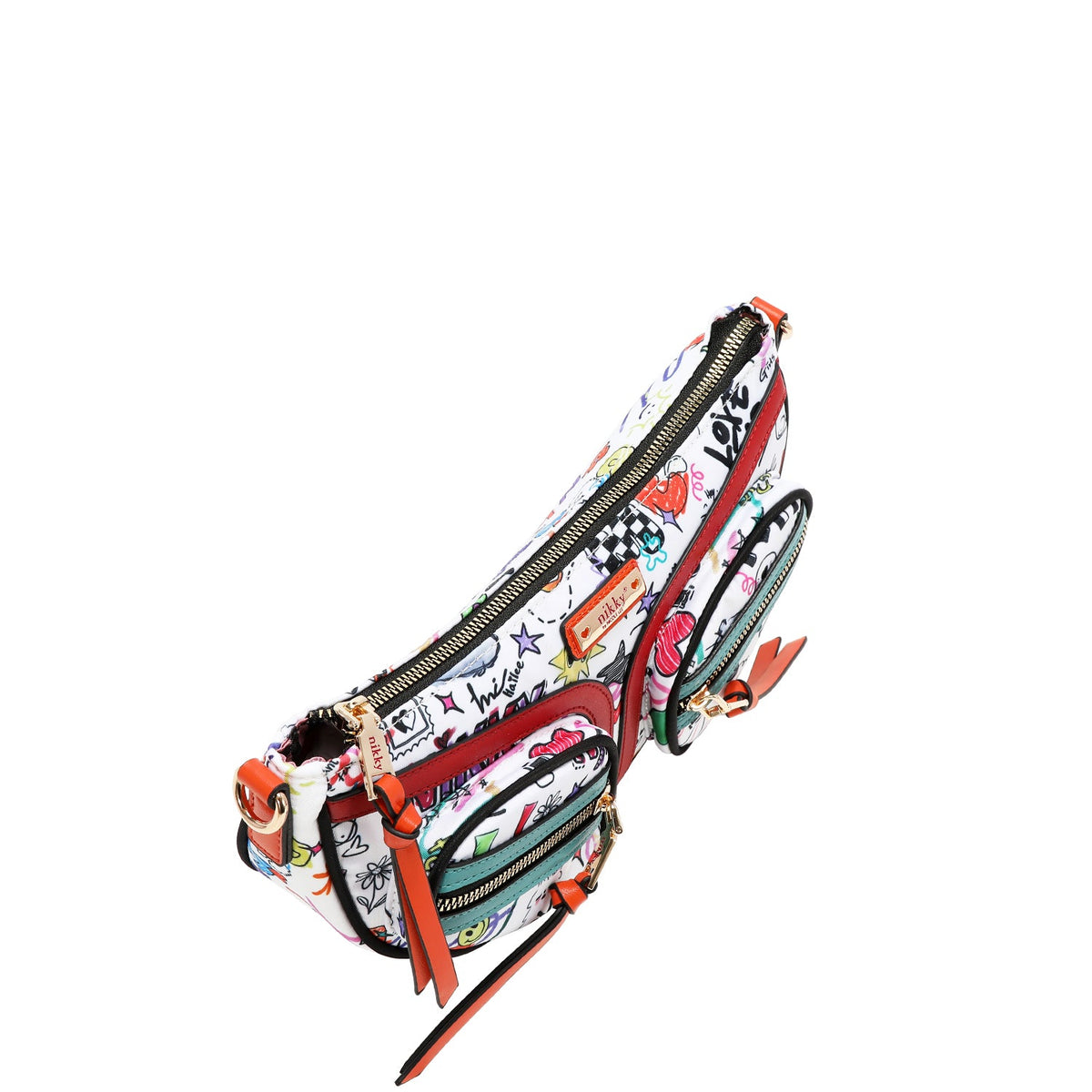 BANDOLERA CRECIENTE (JUST FOR FUN - BLANCO)
