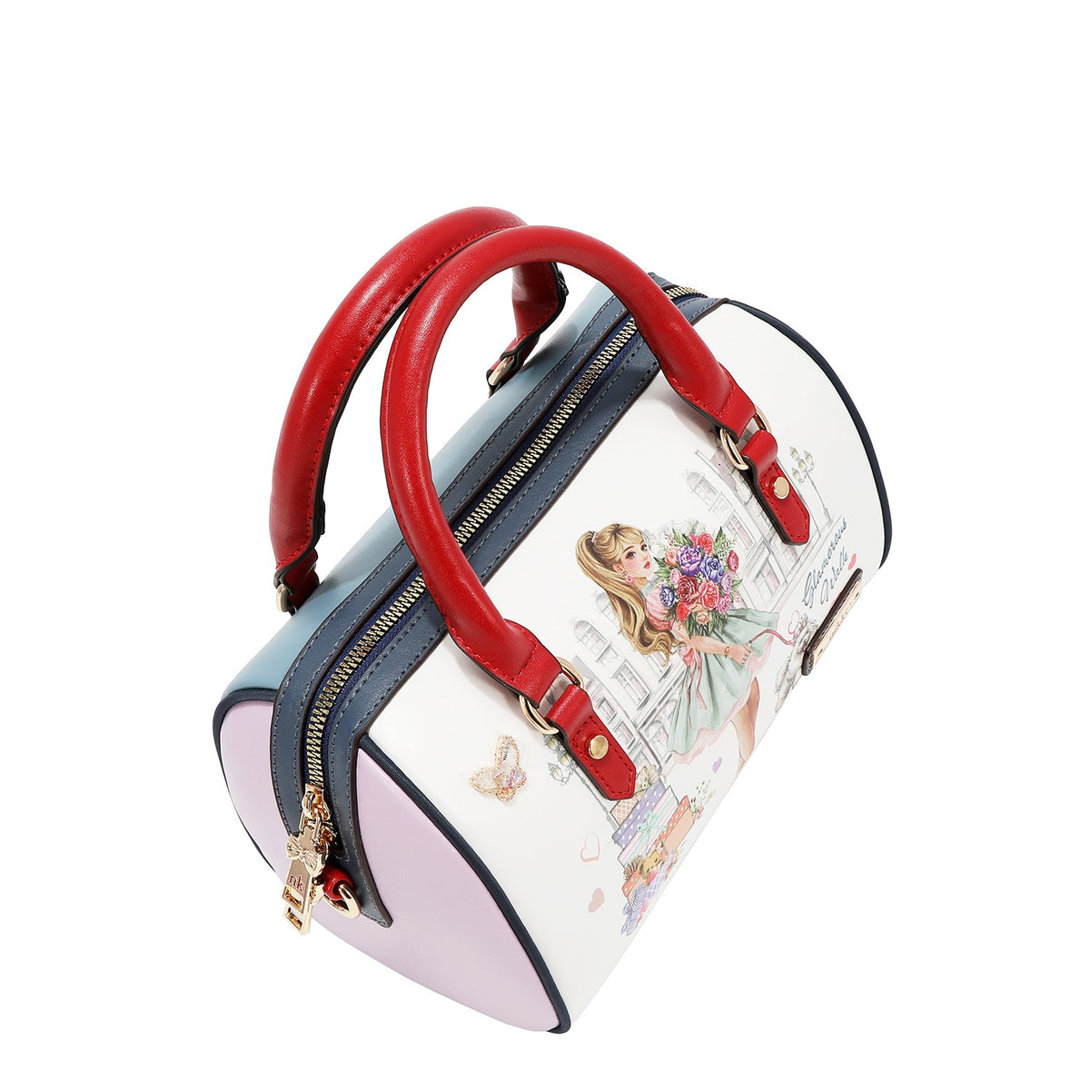 BOLSO BOSTON (GLAMOROUS WALK-BLANCO)