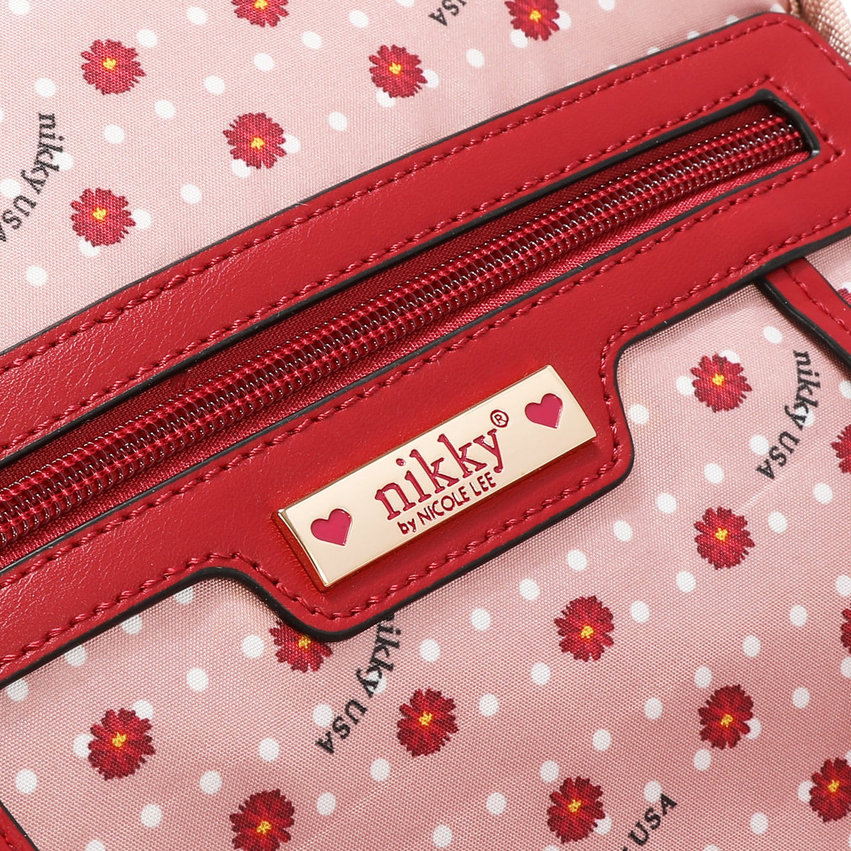 BOLSO TOTE DE NYLON (GLAMOROUS WALK - ROSA)