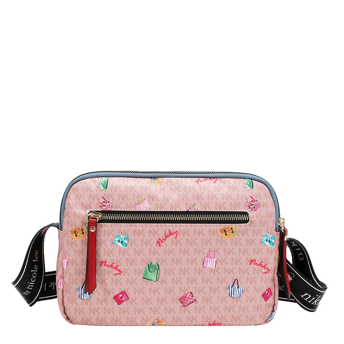 BANDOLERA DE NYLON (GLAMOROUS WALK - ROSA)
