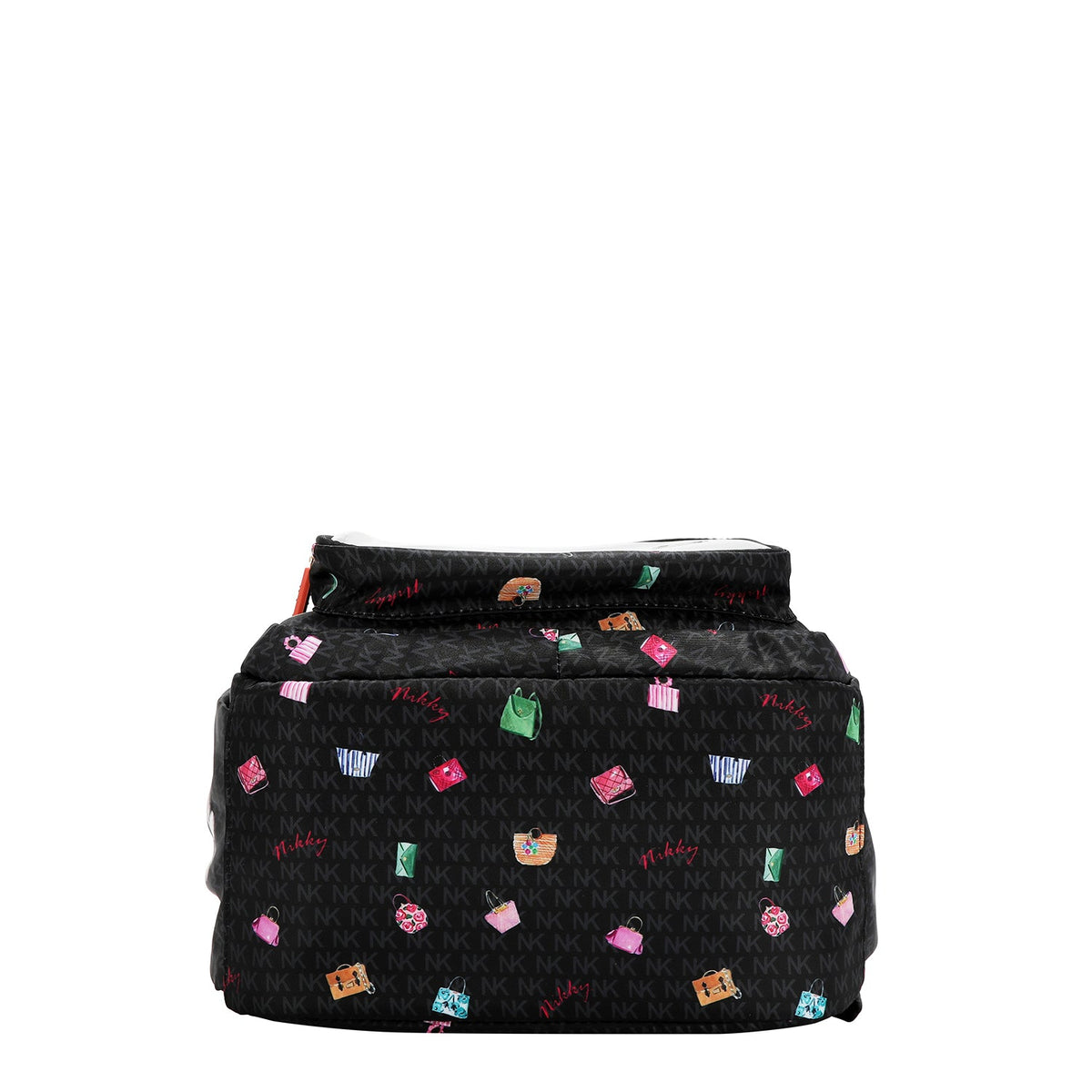MOCHILA GRANDE DE NAILON (GLAMOROUS WALK-NEGRO)