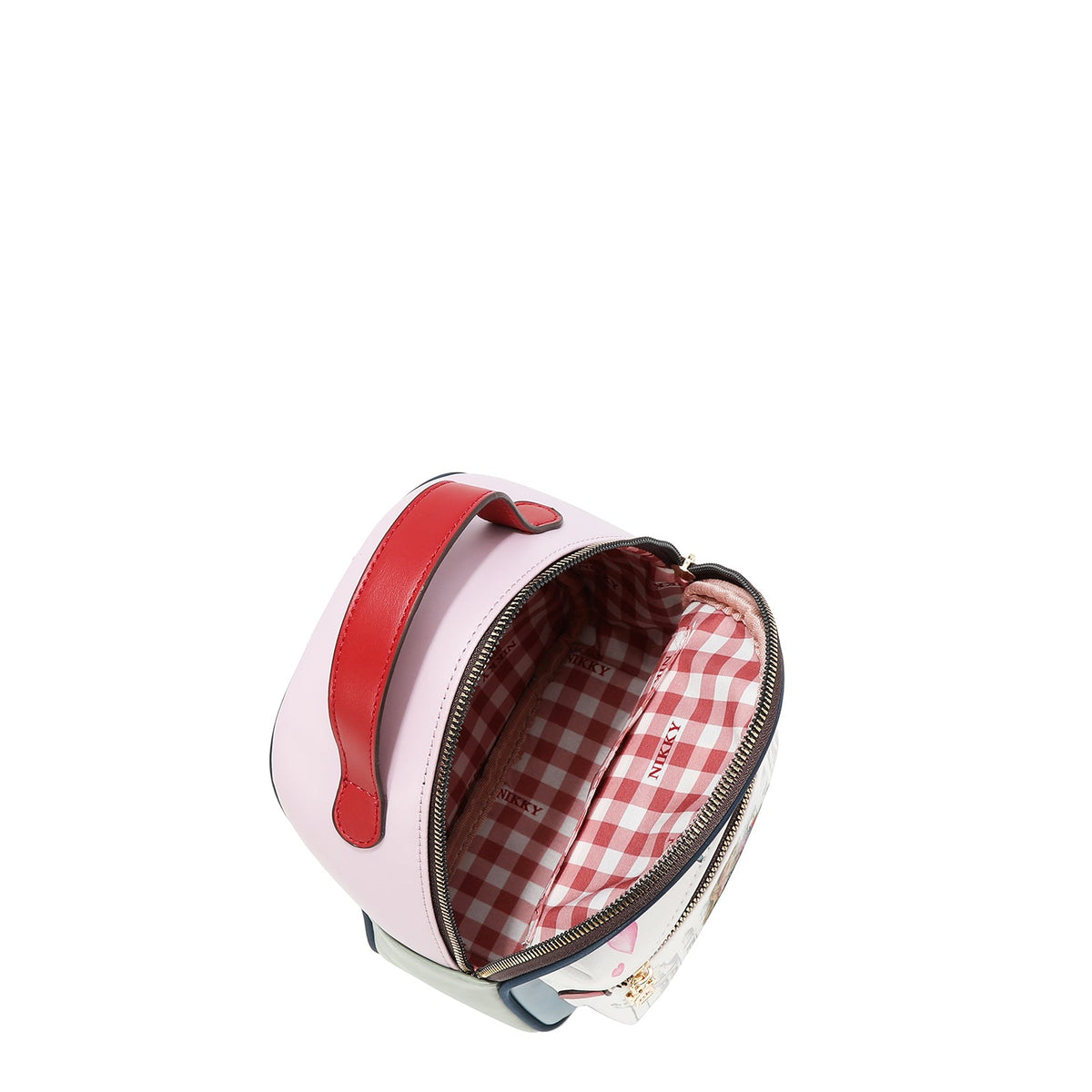 CONJUNTO DE 3 PIEZAS (BOLSO, MOCHILA, CARTERA) (GLAMOROUS WALK-WHITE)