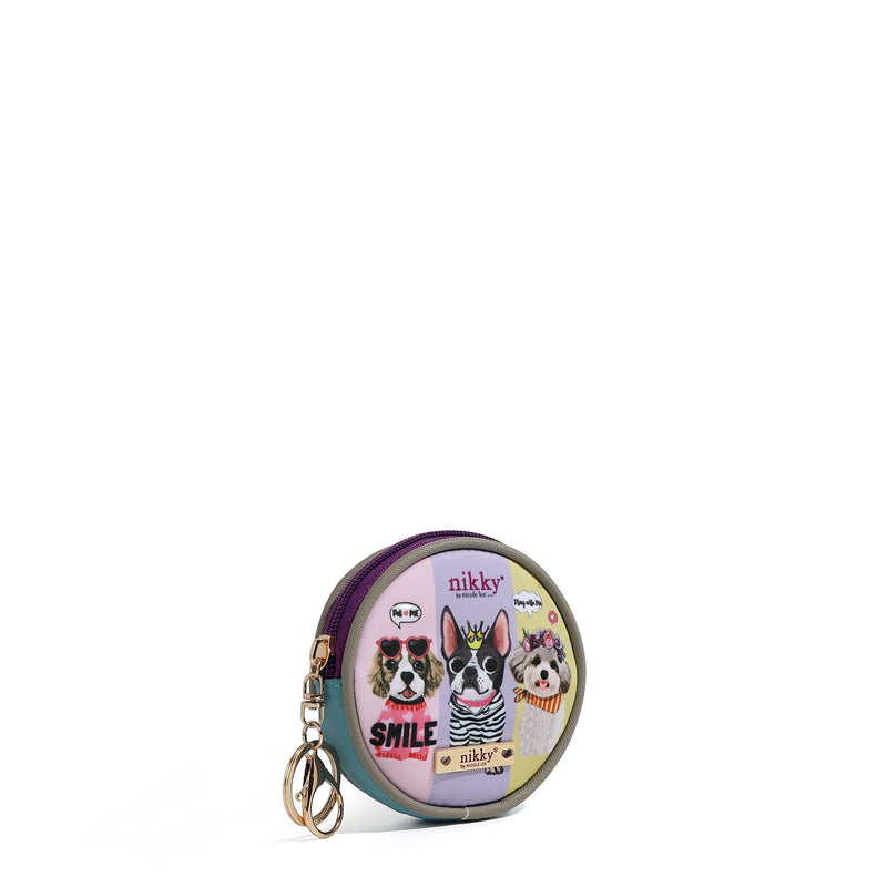 KEYCHAIN ​​WITH ROUND COIN PURSE (<tc>BEST BUDDIES</tc>)