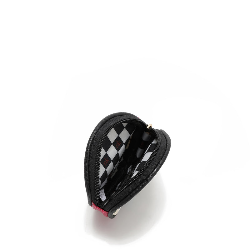 KEYCHAIN ​​WITH ROUND COIN PURSE (<tc><tc>Emily Goes Paris</tc></tc> )