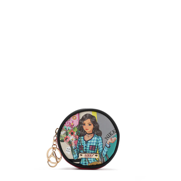 KEYCHAIN ​​WITH ROUND PURSE (<tc><tc><tc>Nikky</tc> Goes Shopping</tc></tc>)