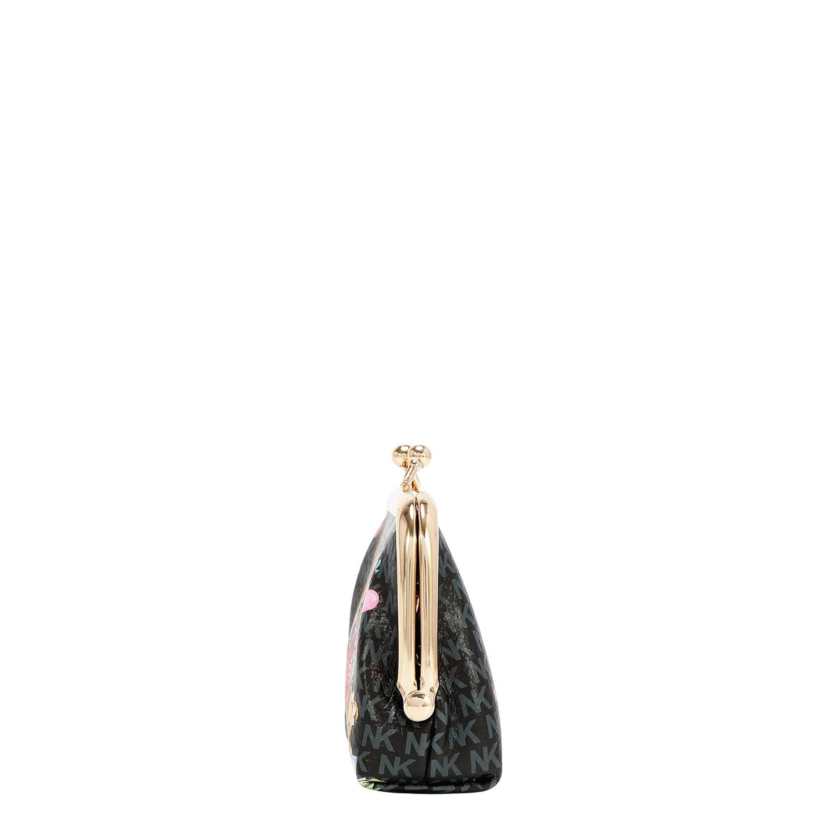 MONEDERO NIKKY KISSLOCK (GLAMOROUS WALK-NEGRO)