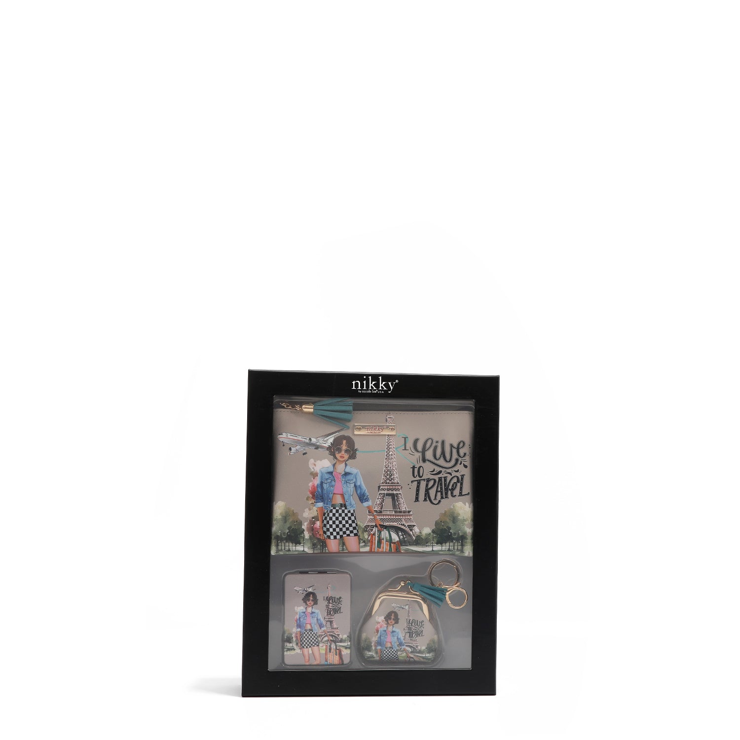 SET REGALO DA 3 PEZZI (<tc>I LIVE TO TRAVEL</tc>)