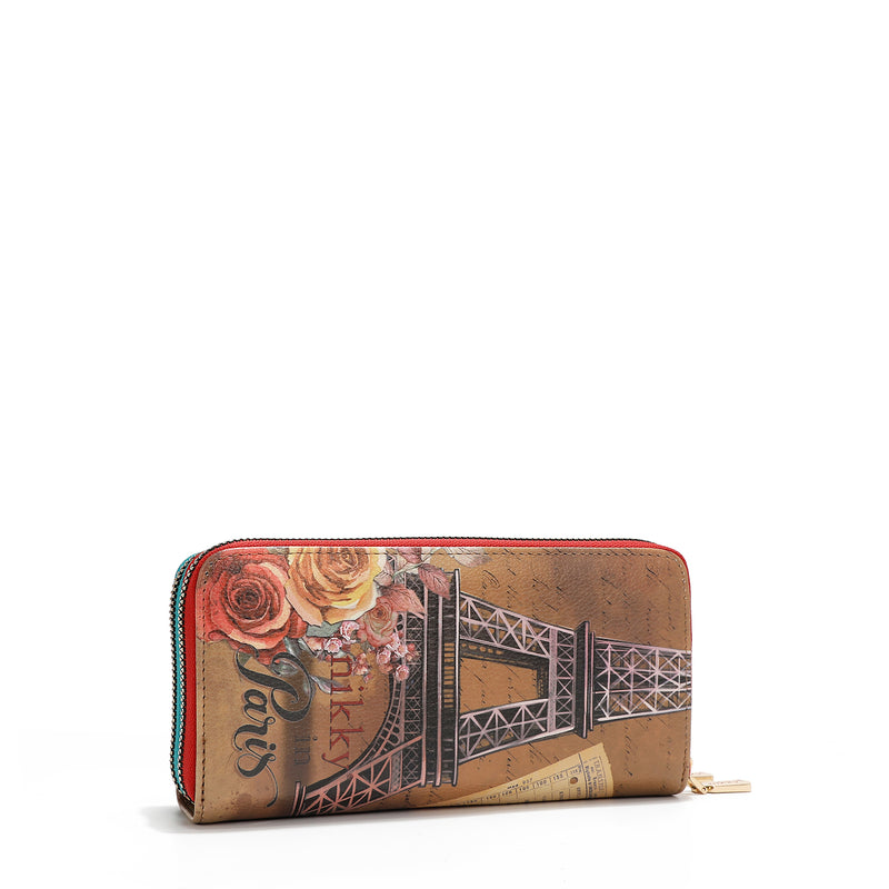 DOUBLE ZIP WALLET V.2 (<tc><tc>Emily Goes Paris</tc></tc> )