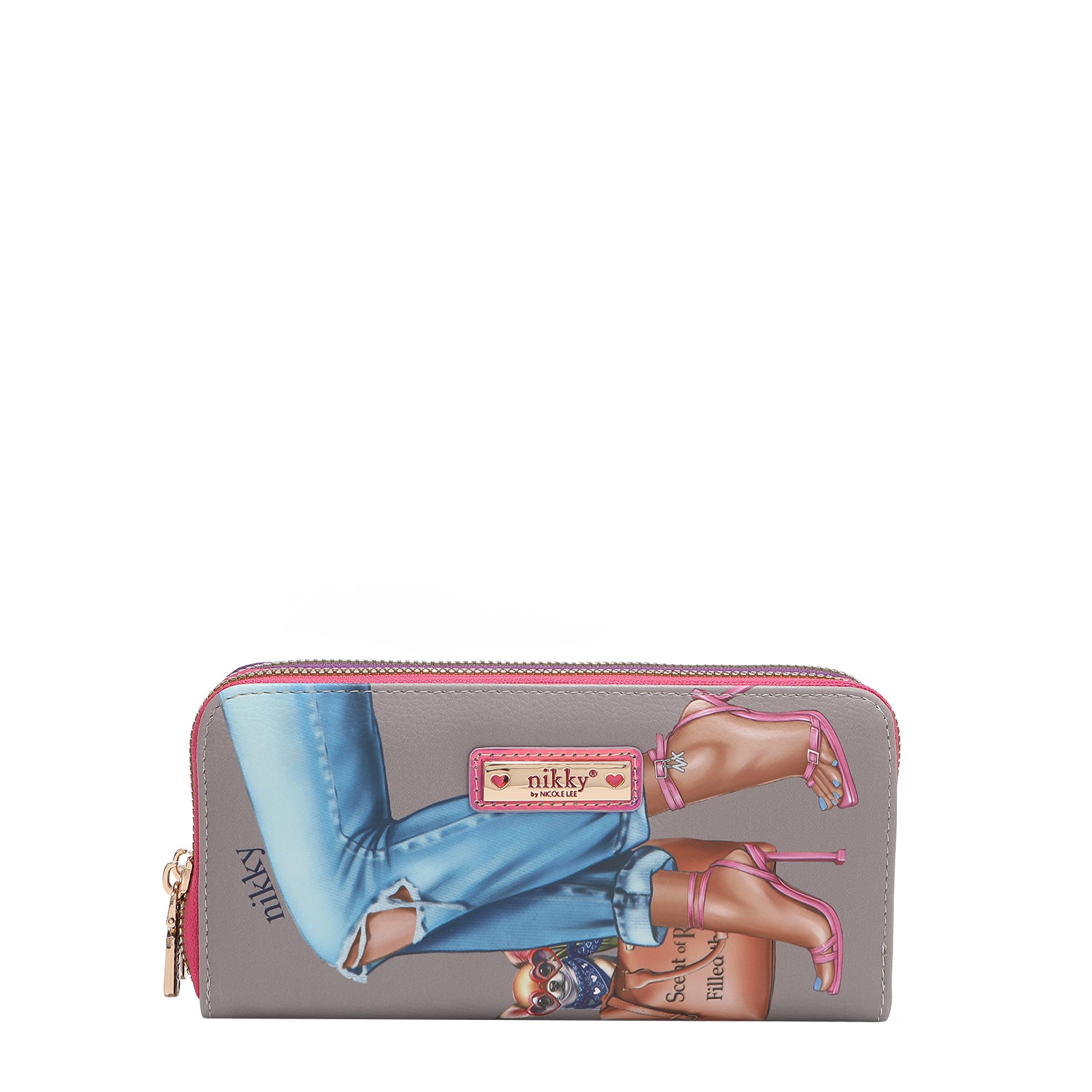 BILLETERA CON DOBLE CREMALLERA V.2 (ESSENCE OF YOU)