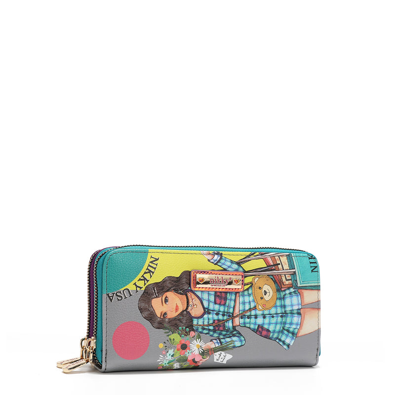WALLET WITH DOUBLE ZIPPER V.2 (<tc><tc><tc>Nikky</tc> Goes Shopping</tc></tc>)