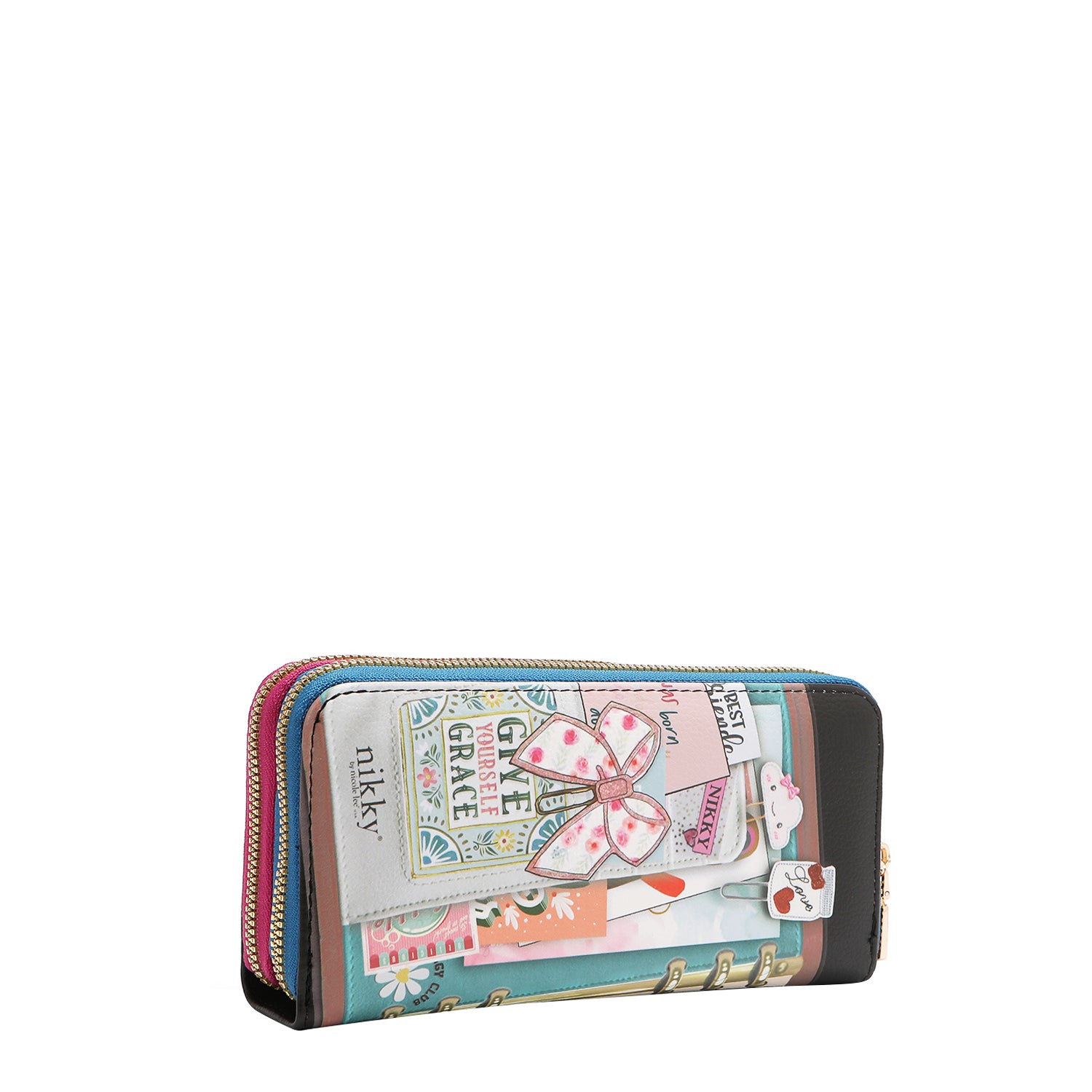 BILLETERA CON DOBLE CREMALLERA V.2 (NOSTALGIA)