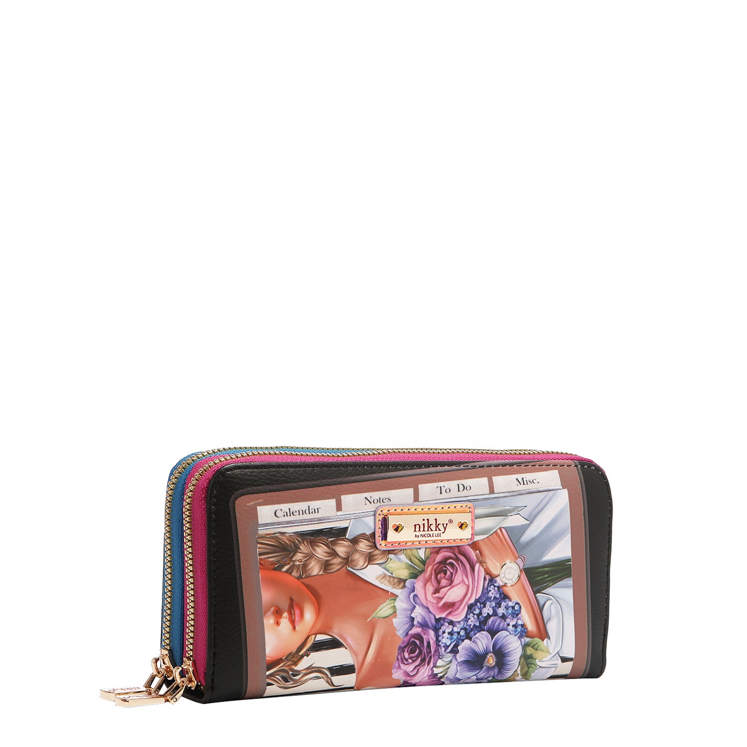 BILLETERA CON DOBLE CREMALLERA V.2 (NOSTALGIA)