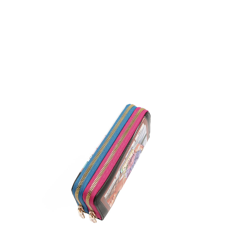 DOUBLE ZIPPER WALLET V.2 (<tc>NOSTALGIA</tc>)