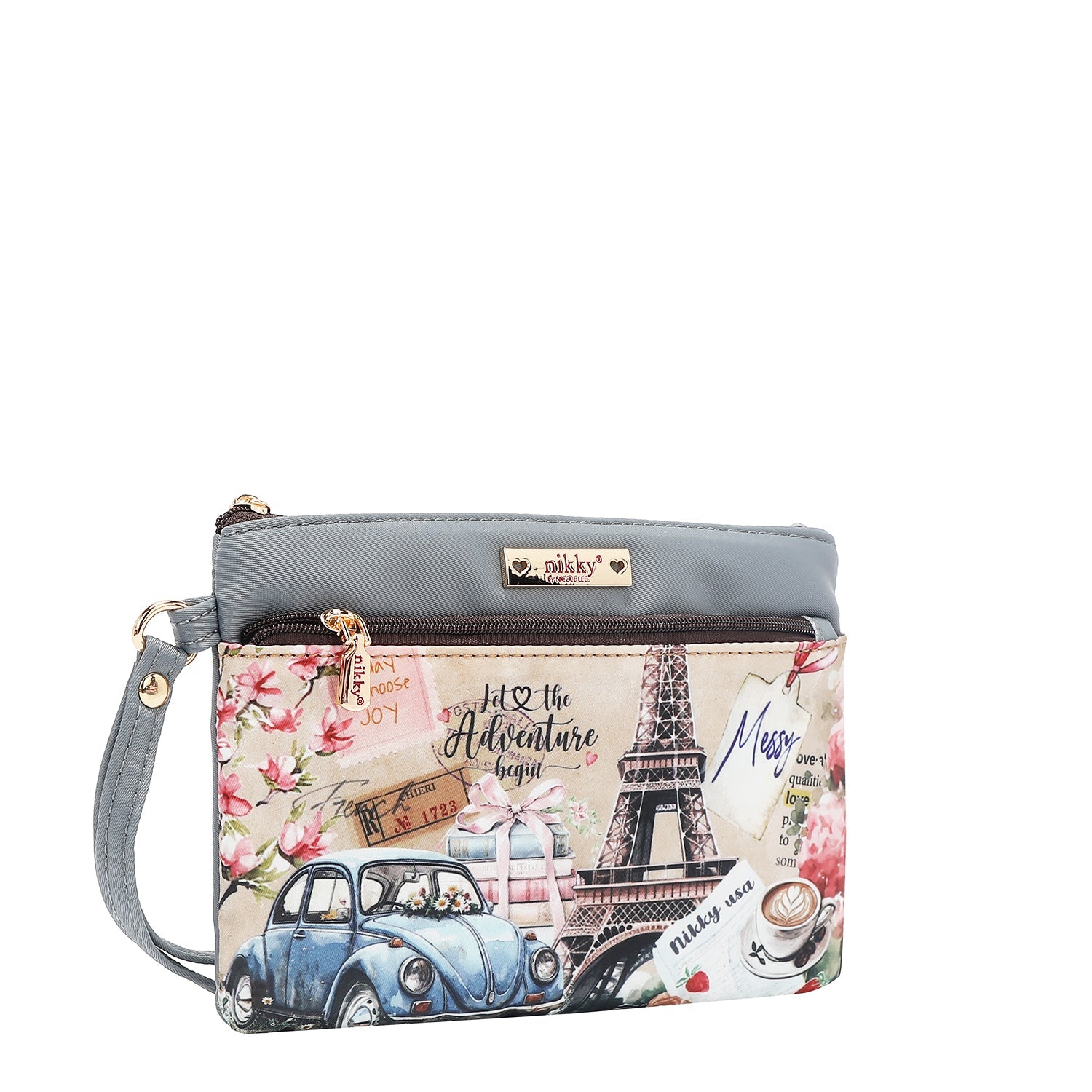 NADELTASCHE MIT REISSVERSCHLUSS (CHASING DREAMS)