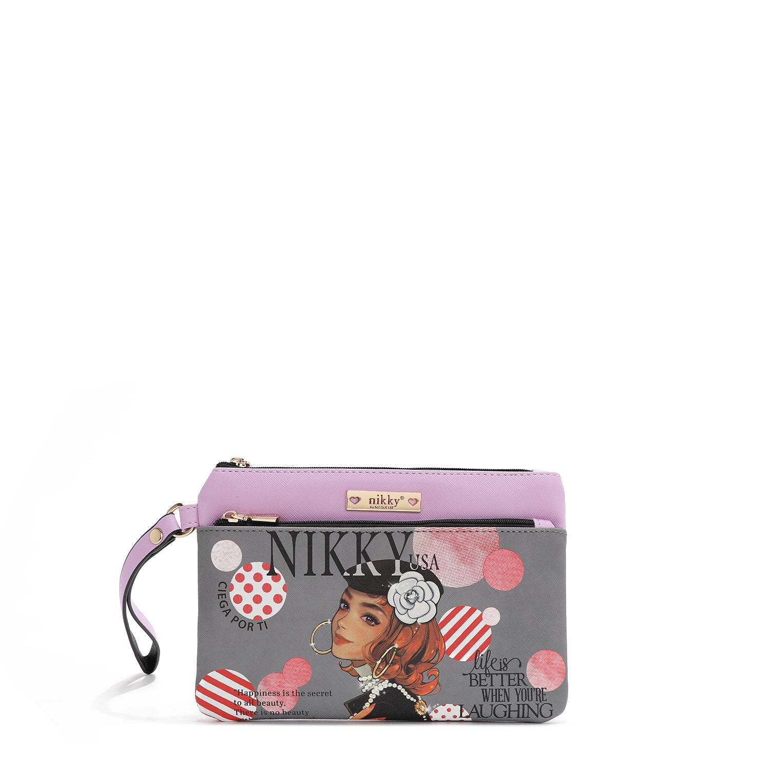 NADELTASCHE MIT REISSVERSCHLUSS (<tc>CIEGA POR TI</tc>)