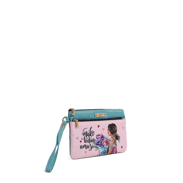 TOILETRY BAG WITH ZIPPER (<tc>FLOWER DAY</tc>)