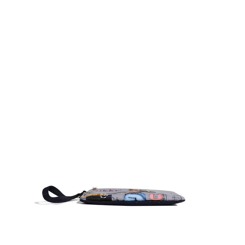 TOILETRY BAG WITH ZIPPER (<tc>URBAN COFFEE DREAM</tc>)