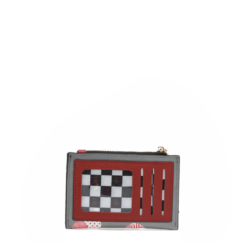 CARD HOLDER WITH ZIPPER (<tc>CIEGA POR TI</tc>)