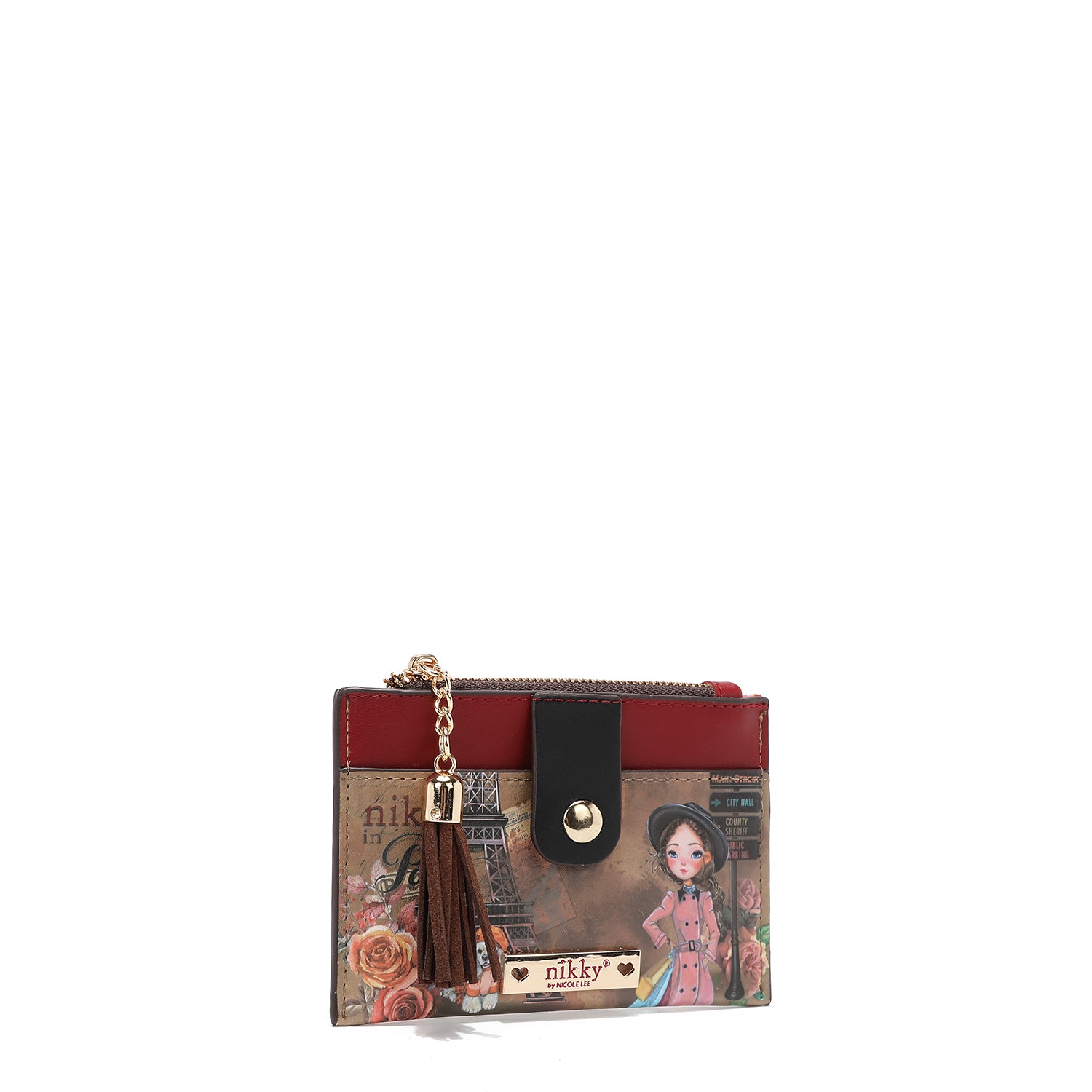 KARTENHALTER MIT REISSVERSCHLUSS (<tc>EMILY GOES PARIS</tc> )