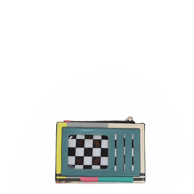 CARD HOLDER WITH ZIPPER (<tc><tc><tc>Nikky</tc> Goes Shopping</tc></tc>)