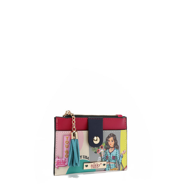 CARD HOLDER WITH ZIPPER (<tc><tc><tc>Nikky</tc> Goes Shopping</tc></tc>)